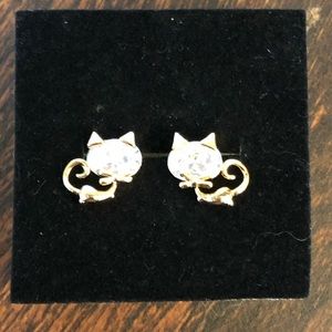 Cat earrings